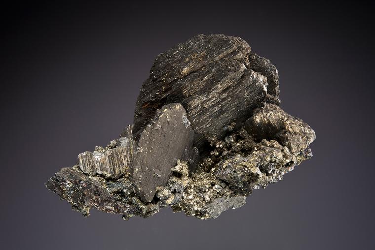 ANDORITE on PYRITE